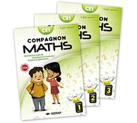 COMPAGNON MATHS CE1 - FICHIERS ELEVE 3 VOL - EDITION 2016