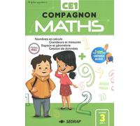 Compagnon Maths Ce1 - Tout Le Programme Dans 3 Fichiers - Edition 2025