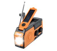 Compagnon météo d'urgence, votre lien vital avec la sécurité, batterie externe pour recharger en cas d'urgence, radio AM/FM pour accéder aux