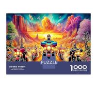 Compagnons de Sommeil Puzzle 1000 Pièces pour Adultes Et Enfants ≥12 Ans Jeu Patience & Réflexion Divertissement Créatif Classiques Décoration Maison Anti-Stress 38x26cm/1000pcs