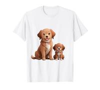 Compagnons Mignons pour Chien et Chiot Retriever T-Shirt
