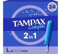 Compak Lites Tampons Avec Applicateur X24,Protection Et Confort Pendant Vos Règles