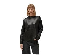 Compania Fantastica Pull en tricot enduit Noir, Noir , L