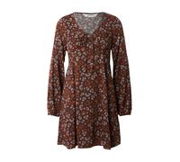 Compania Fantastica Robe beige / brun foncé / rouge, Taille 38