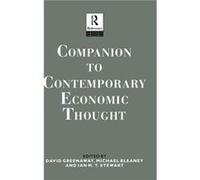 Companion to Contemporary Economic Thought by Michael Bleaney Greenaway, David, Greenaway, D. (Auteur)