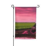 Company - Imprimé tracteur agricole - 30,5 x 45,7 cm - Pour porche - Toutes saisons - Drapeaux d'extérieur - Décoration de cour