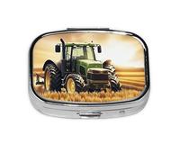 Company Mini boîte de rangement pour médicaments Motif tracteur agricole