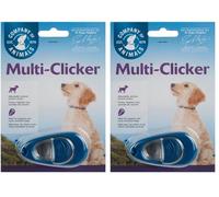 Company of Animals Multi-Clicker Accessoire pour Chien, contrôle du Volume à 3 réglages, Facile à cliquer, dragonne réglable, clicker pour Chien, destiné au Dressage, Convient aux Chiens et Chiots