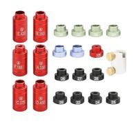 Comparateur De Jauge D'espace De Tête - 14 Inserts 6 Bagues, Kit De Mesure D'ogive De Précision, Fixation D'étrier De Rechargement, Bosse D'épaule Pour Étui De Contrôle, Ensemble D'outils De Précision