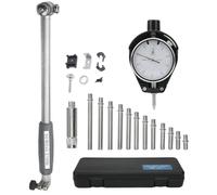 Comparateur Mecanique,Jauge De Diamètre Intérieur De 50 à 160 Mm, Résolution De 0,01 Mm, Comparateur De Précision Micronique Pour Diamètre Intérieur, Équipé De 12 Sondes Et d’Un Coffret Abs