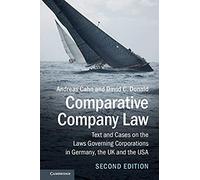 Comparative Company Law