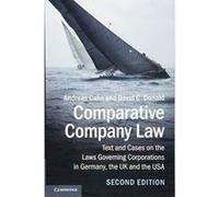 Comparative Company Law: Text and Cases on the Laws Governing Corporations in Germany, the UK and the USA - [Version Originale] Inconnu (Auteur)