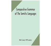 Comparative Grammar Of The Semitic Languages