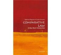 Comparative Law - Smorto Guido Professor of Comparative Law Professor of Comparative Law University of Palermo - Oxford University Press - Livre en Anglai Smorto Guido Professor of Comparative Law Pro