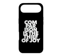 Comparison is The Thief of Joy Citation be Yourself Unique Coque pour iPhone Air