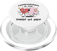 Comparison is The Thief of Joy PopSockets PopGrip pour MagSafe