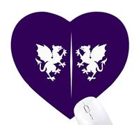 Comparison of Alien animal Energy Jeux de tapis de souris en forme de coeur