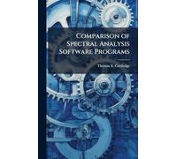 Comparison of Spectral Analysis Software Programs