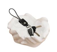 Compartiment à clefs de Sculpture - Plat à clefs décoratif, Organisateur de Capture Artistique | Porte-clé en résine Fait à la Main, d'entrée élégante, Bol décoratif Moderne, Support de