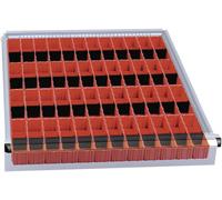 Compartiment casiers pour Serie 115 - 714x707 mm H 125/150 mm Heco HE115075C1