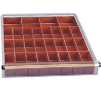 Compartiment casiers pour Serie 115 - 714x707 mm H 125/150 mm Heco HE115125C1