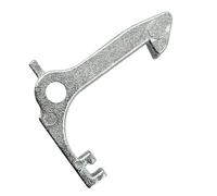 Compartiment de porte pour machine à laver, compartiment de fermeture de porte pour machine à laver, serrure de porte de rechange pour machine à laver et machine à laver d'hôtel