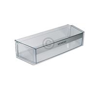 Compartiment de rangement compatible avec Siemens 00704952 - Pour porte de réfrigérateur - 473 x 100 mm