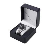 Compartiment de rangement pour montre en cuir polyuréthane pour | Boîte de rangement moderne pour salon, chambre à coucher, appartement, couloir d'étudiant, bureau, anniversaire, fête et fête