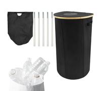 Compartiment de recyclage intérieur, compartiment de recyclage pour - Panier de recyclage en tissu Oxford avec sac intérieur amovible et réutilisable,Boîte de recyclage de boîte pliante, organisateur
