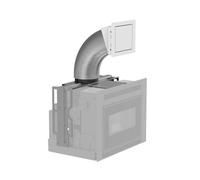 Compartiment supérieur d'alimentation en pellets pour Extraflame Comfort Idro L80
