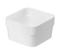 Compartiments blancs modulables pour tiroir - 10 x 10 x 6 cm