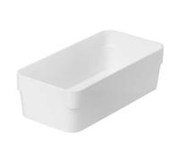 Compartiments blancs modulables pour tiroir - 20 x 10 x 6 cm