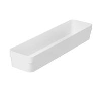 Compartiments blancs modulables pour tiroir - 40 x 10 x 6 cm