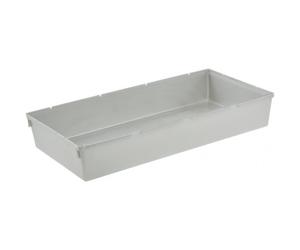 Compartiments modulables gris pour tiroir - 15 x 30 x 5 cm