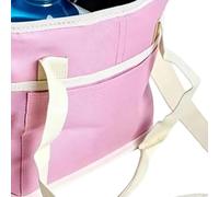 Compartment Drink Bag, Water Bottle Holder Tote, 8.8 inch Insulated Beverage Carrier, Professional Multi Cup with Adjustable Shoulder Strap, Travel Gear for Hiking and Gym