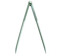 Compas à charnière à pointes 310mm acier poli