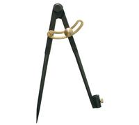 Compas à charnière porte-crayon 1/4 cercle 310mm bruni - TALIAPLAST - 402844