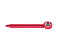 Compas à Dessin en Alliage D’aluminium, Précis, Portable, Rouge | Outil Multifonction pour Ingénierie et Dessin, Haute Précision, Léger, Réglage Concentrique, Accessoire Dessin