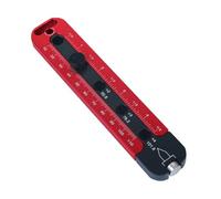 Compas à portable LDAUYZLING pour le travail du bois, en alliage d'aluminium, outil de dessin réglable métrique/pouce, règle à 360° pour le traçage d'arcs, outil de marquage pour