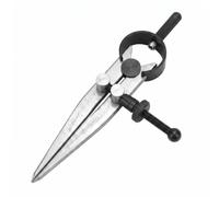 Compas à Ressort 100mm, Diviseur d'Aile Pointe Sèche pour Cuir Menuisier | Compas à ressort 100mm en acier au carbone avec écrou réglable. L'outil de précision idéal pour cuir, bois et métaux.
