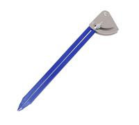 Compas Bleu Alliage D'acier en Traçage Circulaire de Charpentier | Marquage Précis, Haute Précision, Spécifications Claires, Résiste à Déformation, Usage Atelier