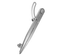 Compas de Charpentier 175mm à Aile, Réglage Rapide, Acier au Carbone | Traçage Précis, Mécanisme à Double Engrenage, Guide de Bord, pour Atelier sur Plastiques et Aluminium