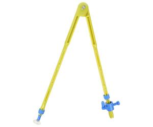 Compas de Démonstration pour Enseignants, Grand Modèle Jaune en Plastique | Ancrage Sûr sur Tableau Blanc, Léger pour Tracés Clairs, Cours de Géométrie et Instruction
