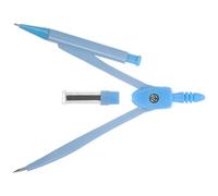 Compas de Dessin en Métal Bleu pour Rentrée Scolaire, Outil Portable | Prise en Main, Résistant à Rouille et Flexion, Usage École, Professeur, Charpentier