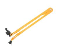 Compas de Dessin en Plastique Orange pour Démonstration Scolaire | Radius Réglable, Léger et Portable, Outil Polyvalent pour Tableau Noir, Enseignants et Élèves