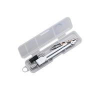 Compas de dessin for examen d'étudiant, règle de boussole, outils de mesure de dessin combinés 1 pièce