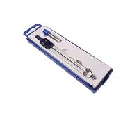 Compas de Dessin Outils de Dessin Ensemble de dessin à boussole Professionnel Haute précision Metal Compass Crayon Compass Drawing Set Indexeur Kit de Règle Mathématique