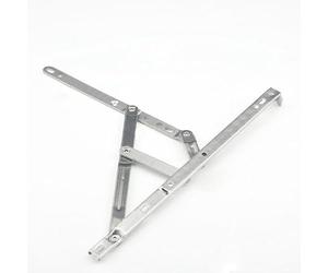 Compas De Fenêtre 12 pouces En Acier Inoxydable Vent Brace Charnière/Curseur Battant Coupe-Vent En Alliage D'aluminium Porte Fenêtre Raccords Positionnement