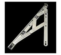 Compas De Fenêtre Lot de 2 charnières à friction for fenêtre battant en acier inoxydable 304, 30,5 cm, 40,6, 45,7, support coulissant supérieur(Top Hinged W15mm,18 Inches)