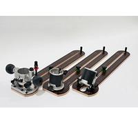 Compas de fraisage circulaire compatible avec défonceuse Makita DRT50 RT0700 de 2,4 cm à 104,2 cm, avec vis, poignée rotative, gabarit de fraisage, échelle en mm